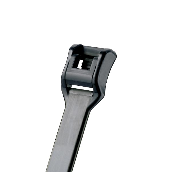 Nylon 6.6 buntband med lågprofil huvud och parallell införsel - ILT