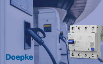 Jordfelsbrytare för laddstationer