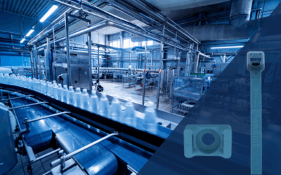 Metalldetekterbart buntband och fästen