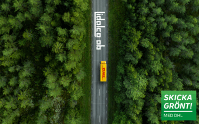 Lidalco har tagit ännu ett steg för miljön med DHL!